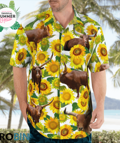 Watusi Cattle Loves Hawaiian Shirts, Aloha Shirt