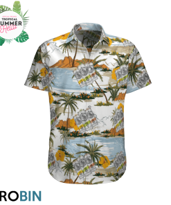 White Claw Hawaiian Shirt Beach Short, Aloha Shirt
