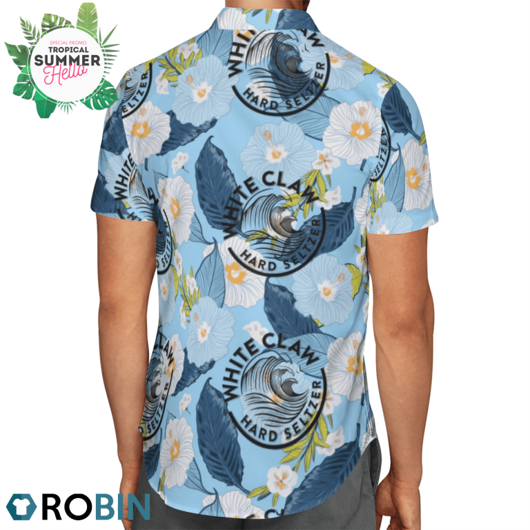 White Claw Logo Hawaiian Shirts Beach Short