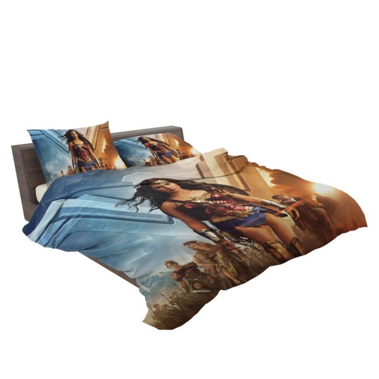 Wonder Woman Gal Gadot Duvet Cover Set