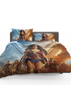 Wonder Woman Gal Gadot Duvet Cover Set