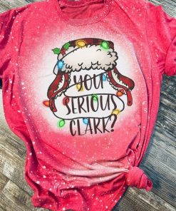 You Serious Clark 3D Print Bleached T-Shirt