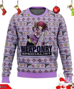 Yuri Nakamura Angel Beats Ugly Christmas Sweater