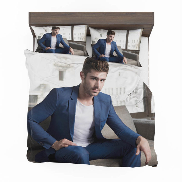 Zac Efron Duvet cover and Pillow Case