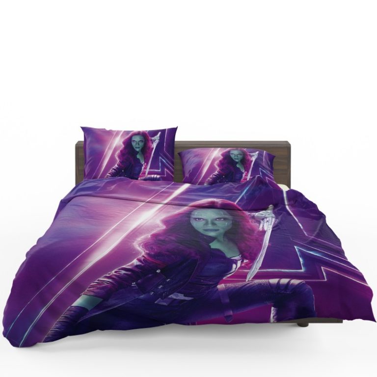 Zoe Saldana Gamora Avengers Infinity War Duvet cover and Pillow Case