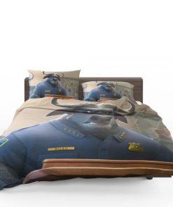 Zootopia Movie Chief Bogo Duvet cover and Pillow Case