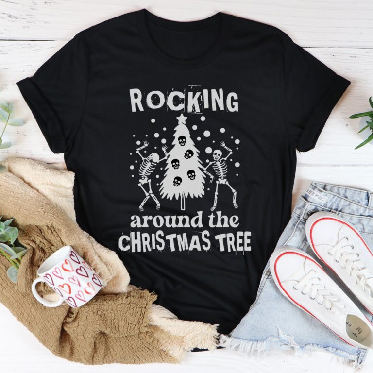 Rocking Around The Christmas Tree Tee Shirt