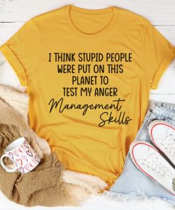 Anger Management Skills Tee Shirt