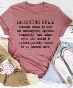 Breaking News Tee Shirt