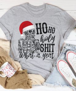 What A Year Christmas Tee Shirt