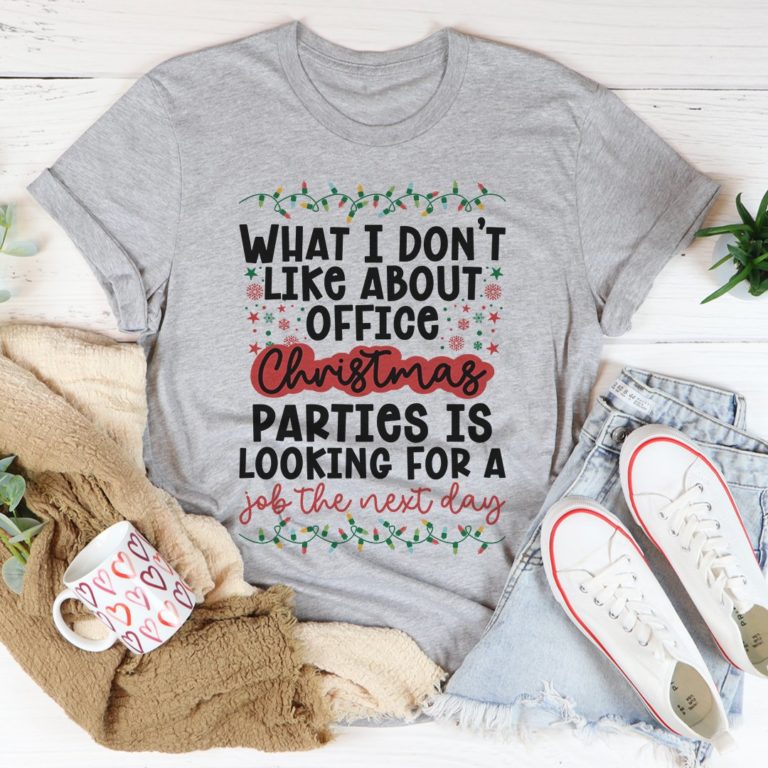 Office Christmas Parties Tee Shirt