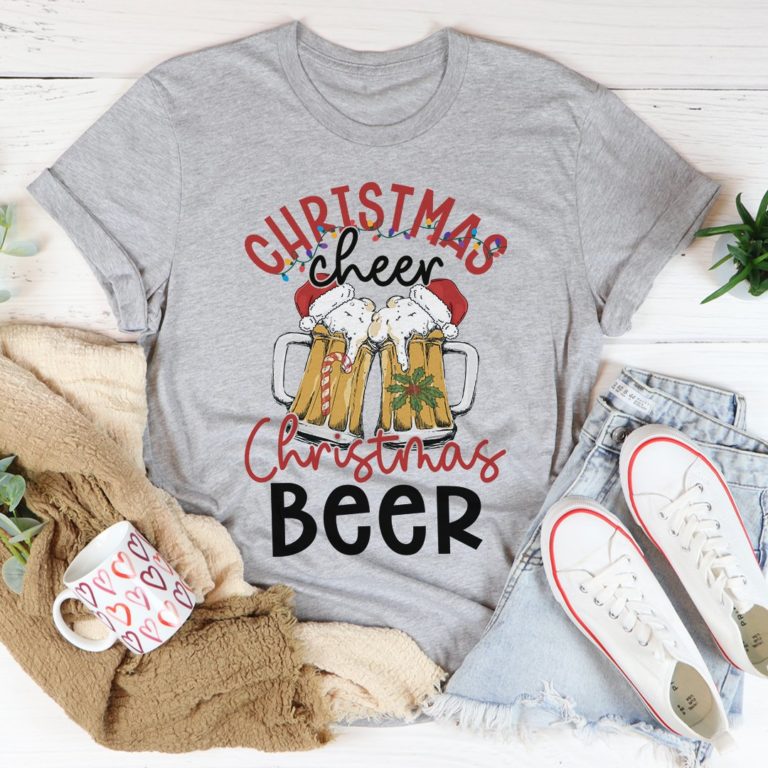 Christmas Beer Tee Shirt