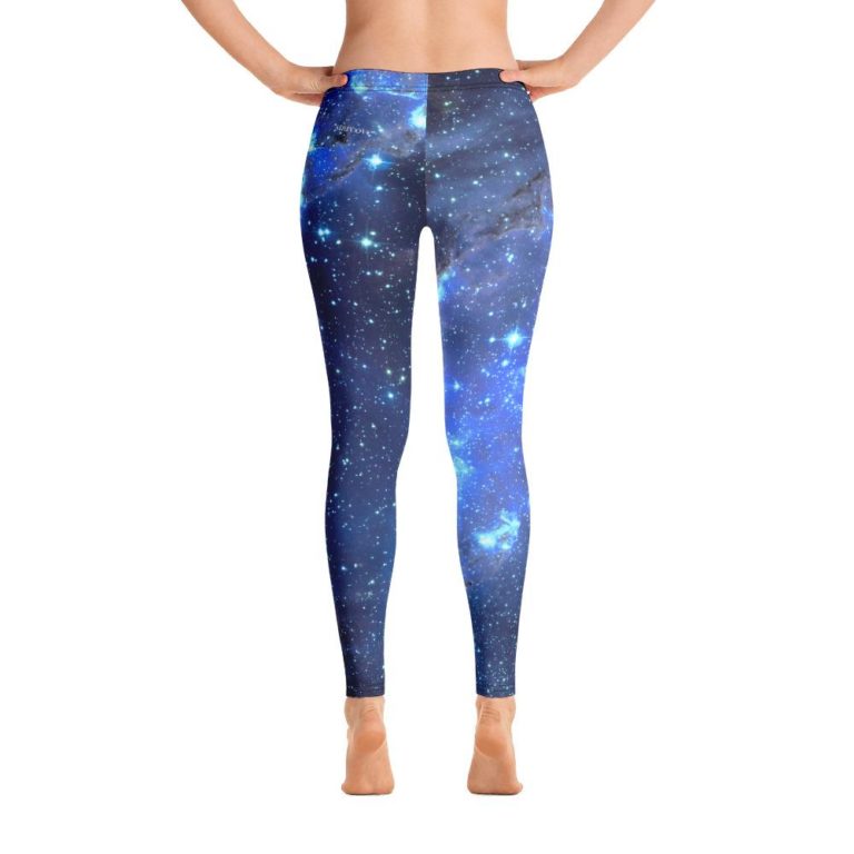 3D Galaxy Leggings, High Waisted Tights