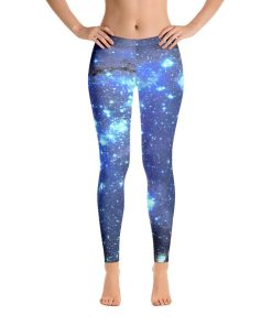 3D Galaxy Leggings, High Waisted Tights 3D Galaxy Leggings, High Waisted Tights
