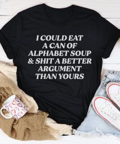 Alphabet Soup Tee Shirt