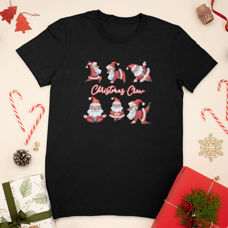 Christmas Crew Santa Family Matching Shirts, Christmas Shirt, Christmas Tee