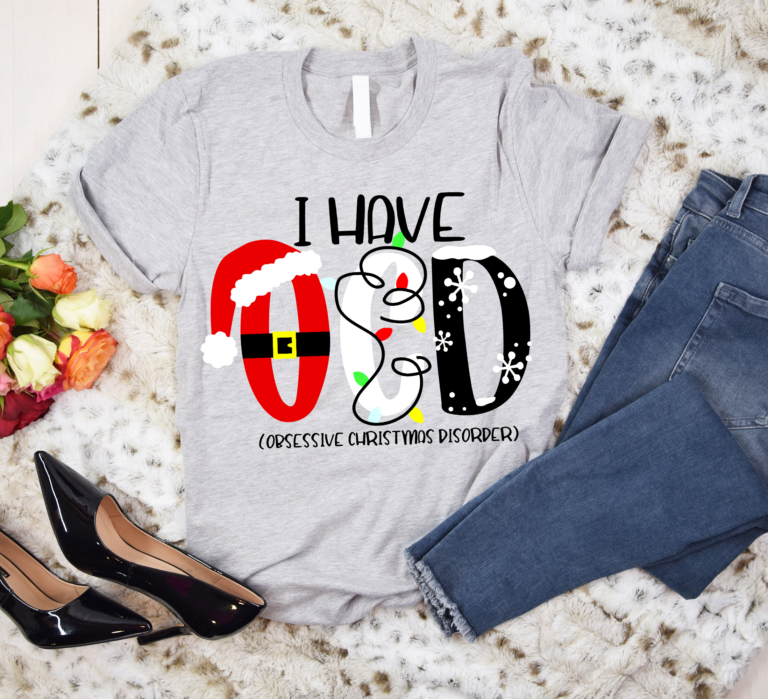 I Have OCD Shirt, Obsessive Christmas Disorder Shirt, Funny Christmas Shirt, Best Gift Shirt for Christmas Holiday