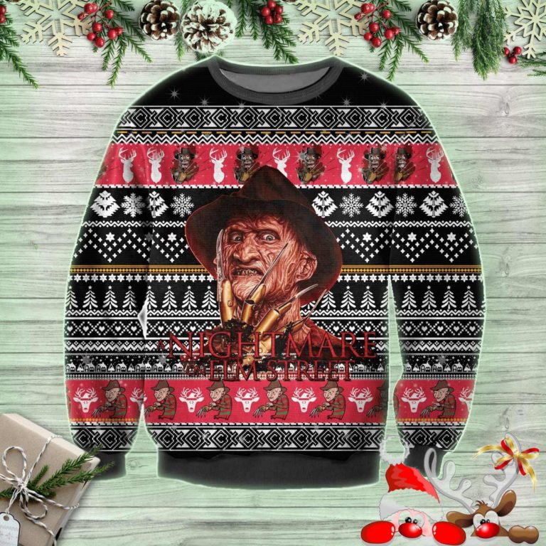 A Nightmare On Elm Street Ugly Sweatshirt