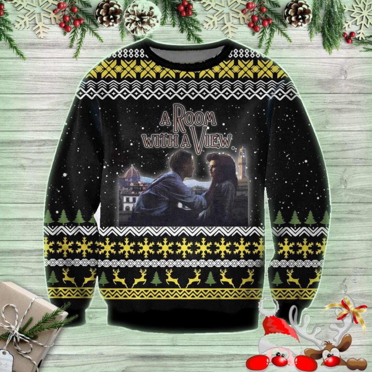 A Room With A View Christmas Sweatshirt