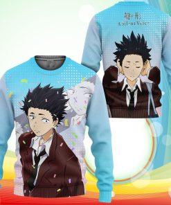 A Slient Voice Ishida Shouya Sweatshirt Anime Merch Stores