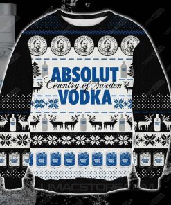 Absolut Vodka 3d Print Christmas Sweater