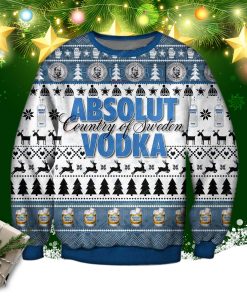 Absolut Vodka Ugly Christmas Sweatshirt