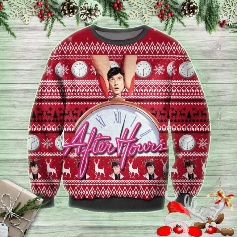 After Hours Ugly Christmas Sweatshirt, Sweater