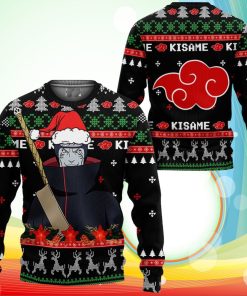 Akatsuki Kisame Ugly Christmas Sweater Naruto Anime Xmas Gifts Akatsuki Kisame Ugly Christmas Sweater Naruto Anime Xmas Gifts