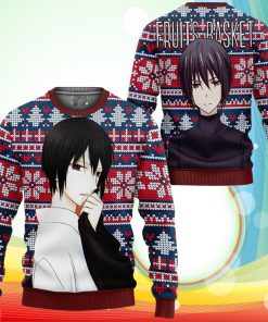 Akito Sohma Ugly Christmas Sweater Anime Fruits Basket Xmas Gifts