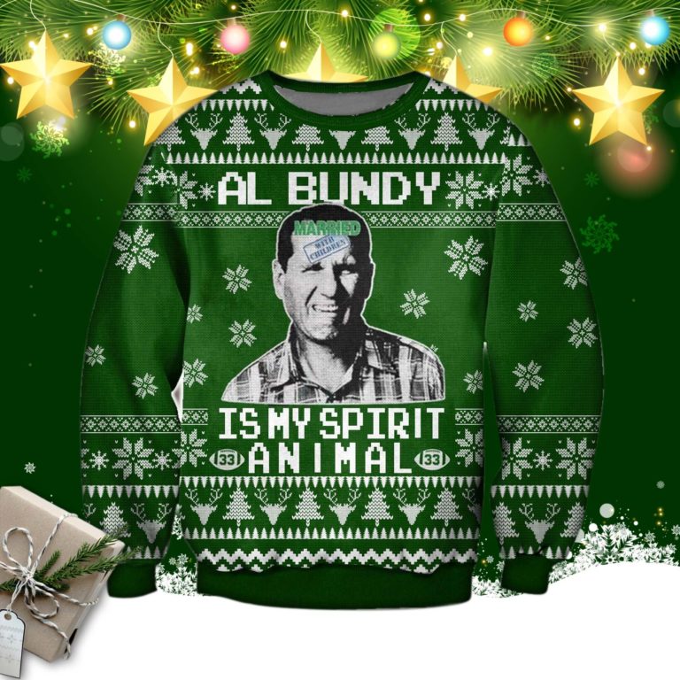 Al Bundy Knitting Pattern 3d Print Ugly Sweatshirt