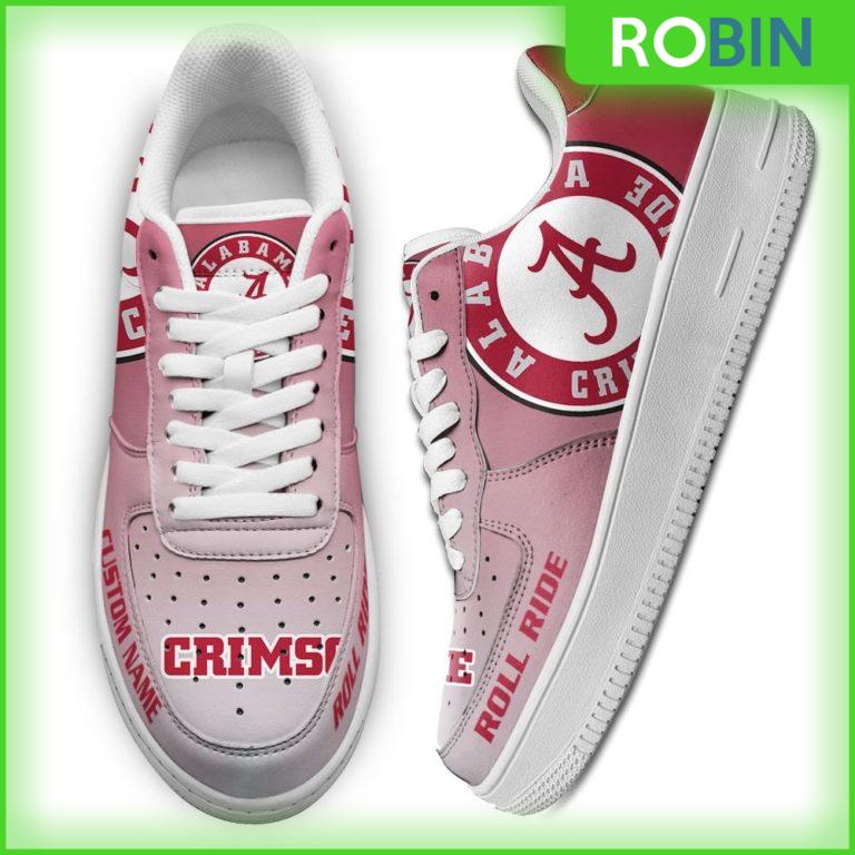 Alabama Crimson Tide Sneakers – Custom AF 1 Shoes