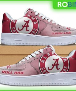 Alabama Crimson Tide Sneakers – Custom AF 1 Shoes