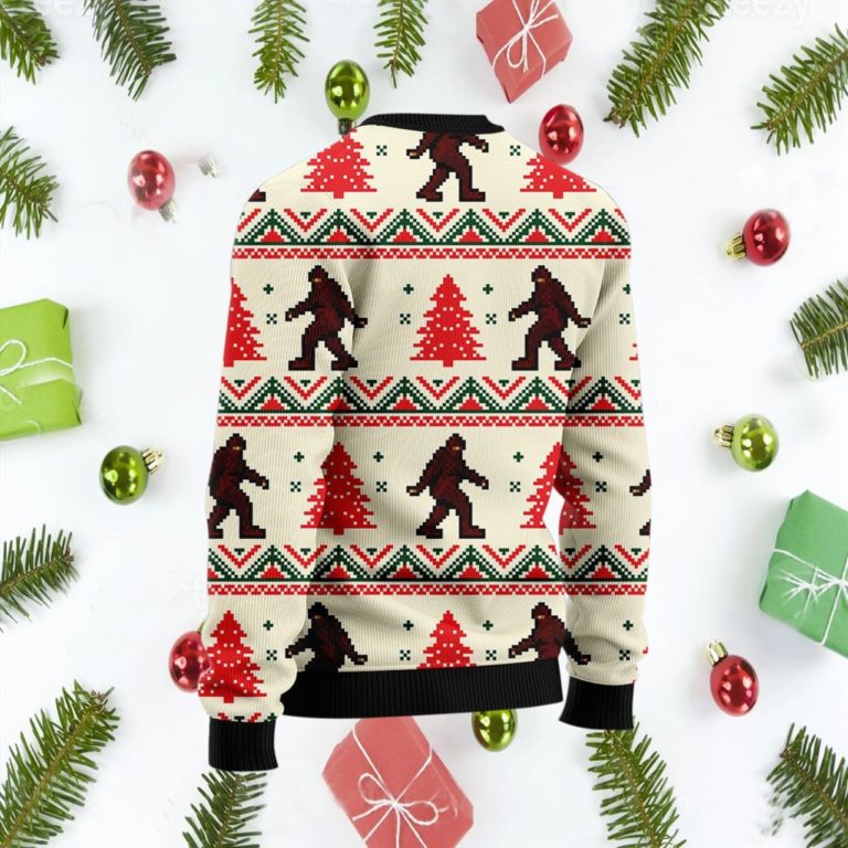 Amazing Bigfoot Christmas Ugly Sweater