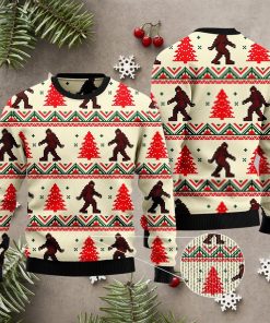 Amazing Bigfoot Christmas Ugly Sweater Amazing Bigfoot Christmas Ugly Sweater