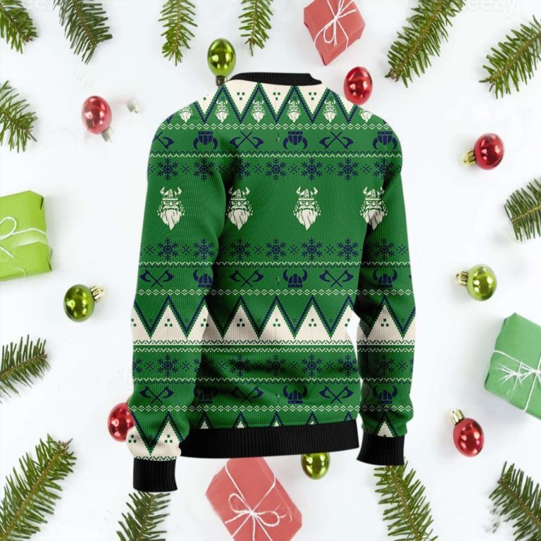 Amazing Viking Fa-la-la-la-la valhalla-la Ugly Christmas Sweater
