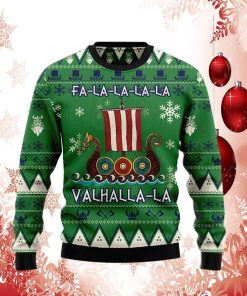 Amazing Viking Fa-la-la-la-la valhalla-la Ugly Christmas Sweater