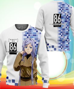 Anju Emma Sweatshirt Anime 86 Eighty Six Sweater Anju Emma Sweatshirt Anime 86 Eighty Six Sweater
