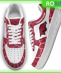 Arkansas Razorbacks NCAA Sneakers – Custom AF 1 Shoes