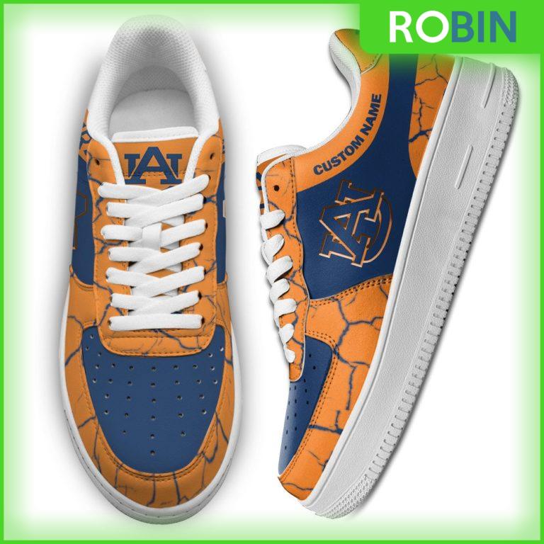 Auburn Tigers NCAA Custom AF1 Sneakes