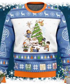 Avatar the Last Airbender Christmas Time Ugly Christmas Sweater