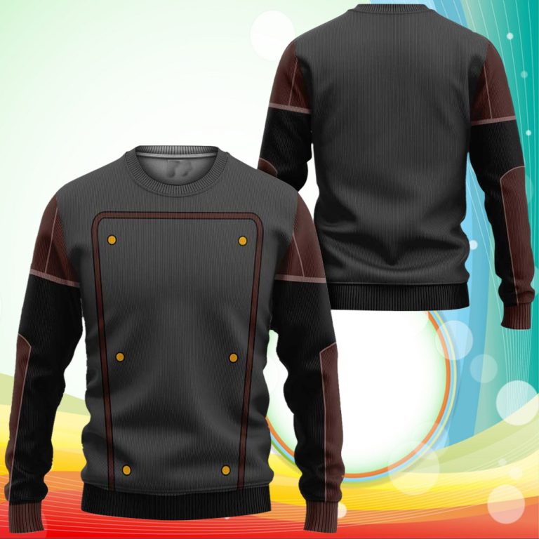 Avatar The Last Airbender Sweatshirt Equality Elemental Uniform Costume Shirt