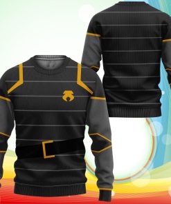 Avatar The Last Airbender Sweatshirt Metal Elemental Uniform Costume Shirt