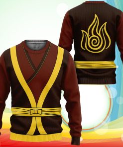 Avatar The Last Airbender Zuko Uniform Sweatshirt Anime Costume