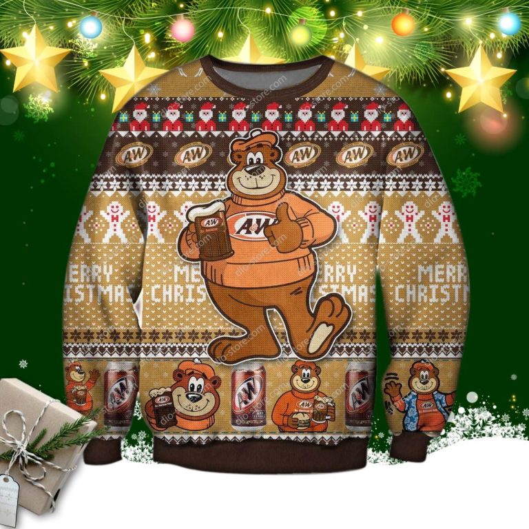 A&w Root Beer Since 1919 Ugly Christmas Sweater