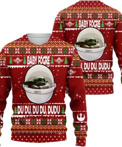 Baby Yoda Ugly Christmas Sweatshirt