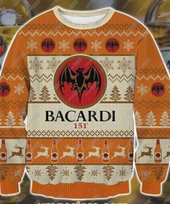 Bacardi Rum 3d Print Christmas Sweater