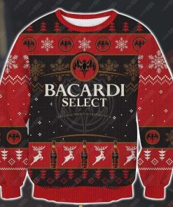 Bacardi Select Crafted Rum 3d Print Christmas Sweater
