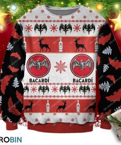 Bacardi Wine 3d Print Ugly Sweater