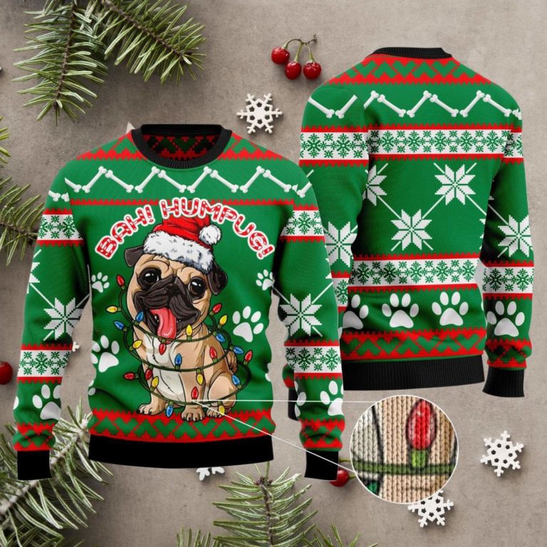Bah! Humpug! Christmas Ugly Sweater