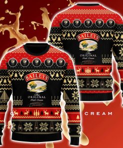 Baileys Irish Cream Ugly Christmas Sweatshirt